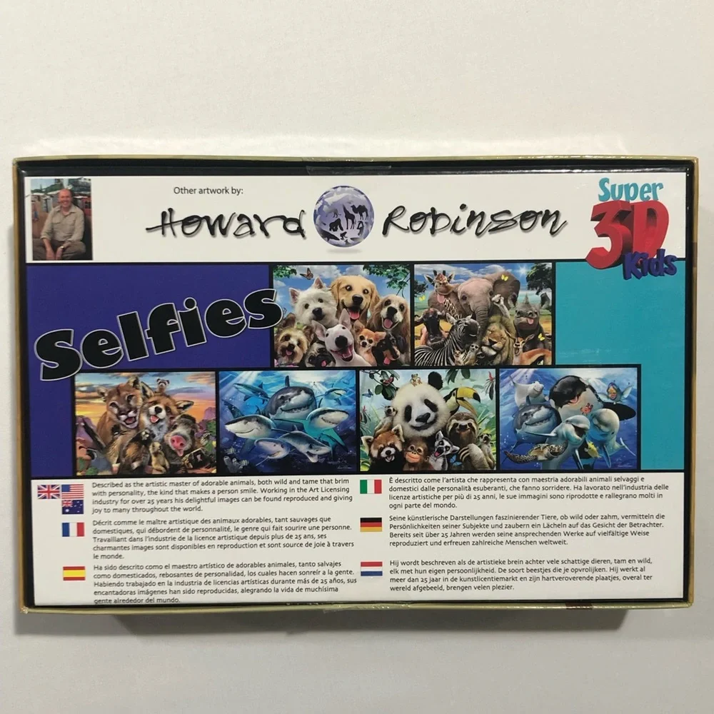 3D African Animals Puzzle